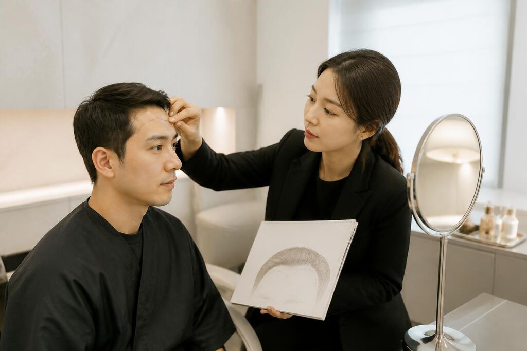 서울 용산구 헤어라인·두피 반영구 이미지