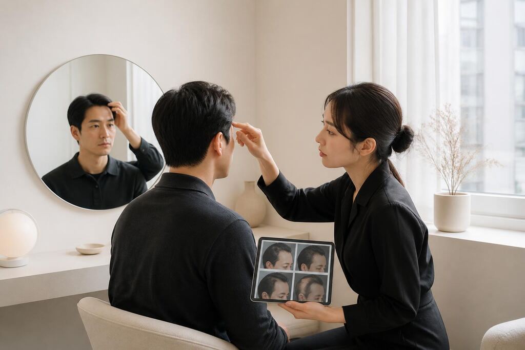 서울 도봉구 헤어라인·두피 반영구 이미지