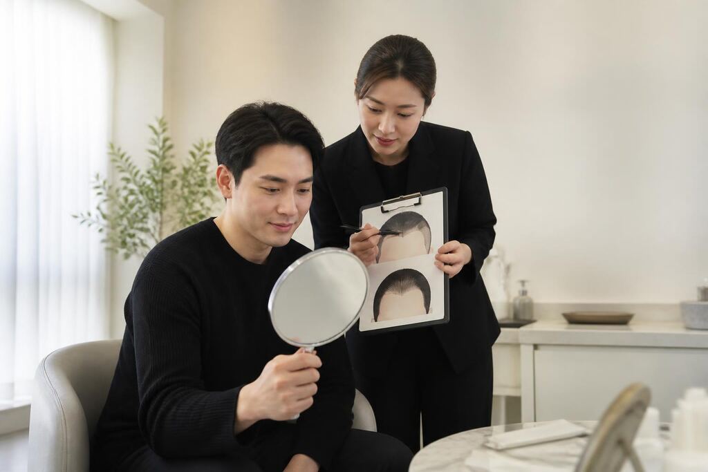 서울 금천구 헤어라인·두피 반영구 이미지