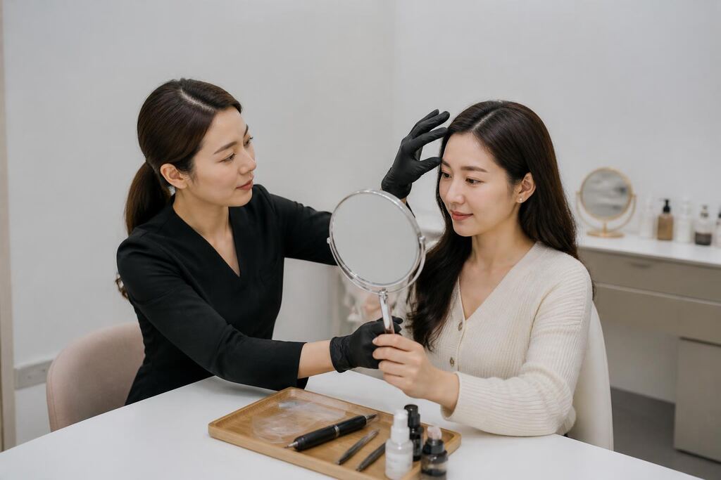 서울 서초구 헤어라인·두피 반영구 이미지