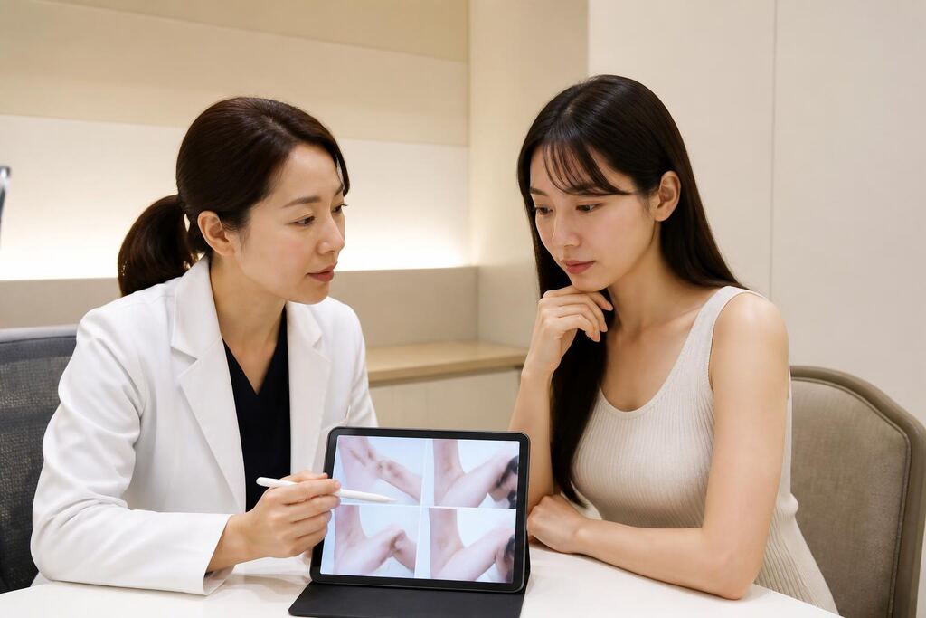 서울 중랑구 레이저 제모 이미지