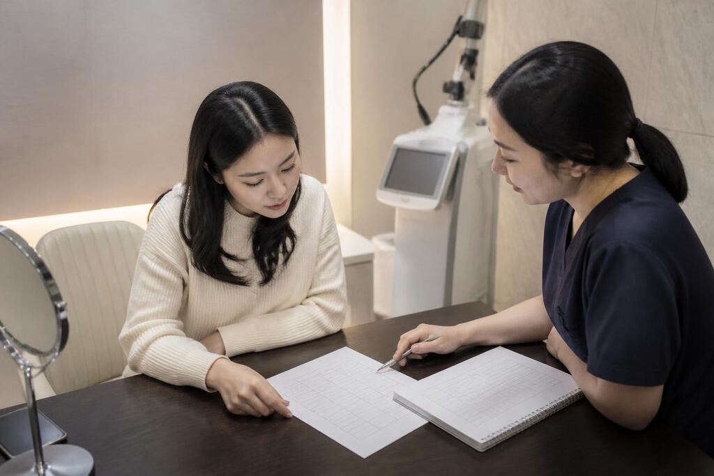 서울 강남구 레이저 피부시술 비용과 업체 비교 정보 이미지