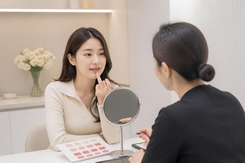 서울 성북구 입술 반영구 비용과 업체 비교 정보 이미지