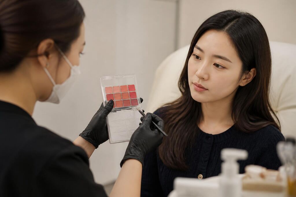 서울 동작구 입술 반영구 작업 범위와 현장 조건 이미지