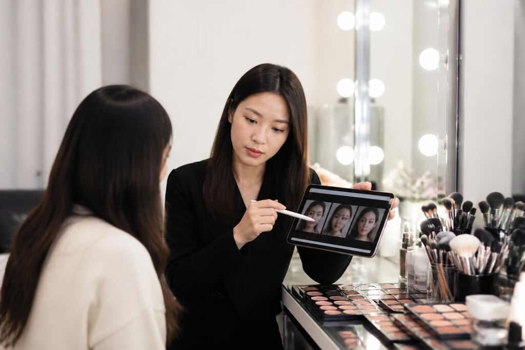 서울 서초구 메이크업 작업 범위와 현장 조건 이미지