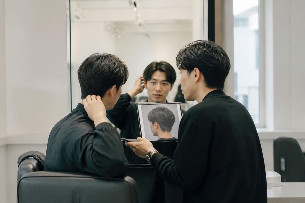 서울 중구 남성 헤어 이미지