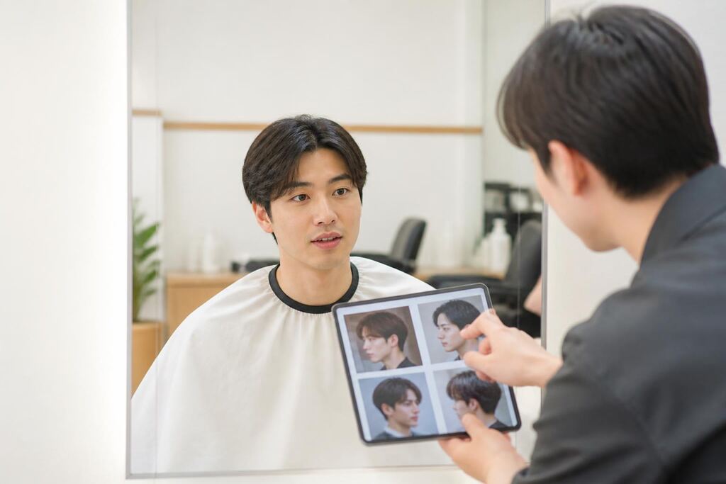 서울 성동구 남성 헤어 이미지