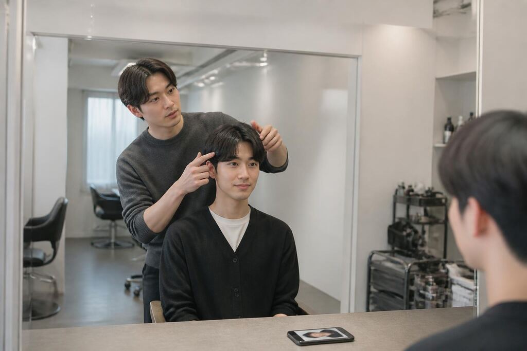 서울 강서구 남성 헤어 이미지