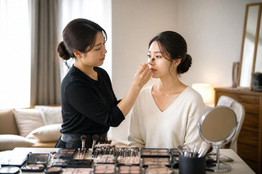 서울 서대문구 출장 메이크업 이미지