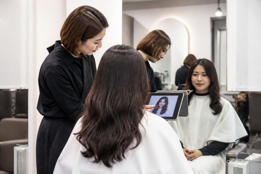 서울 송파구 펌 이미지