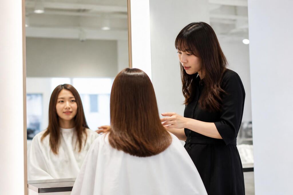 서울 성동구 여성 헤어 이미지