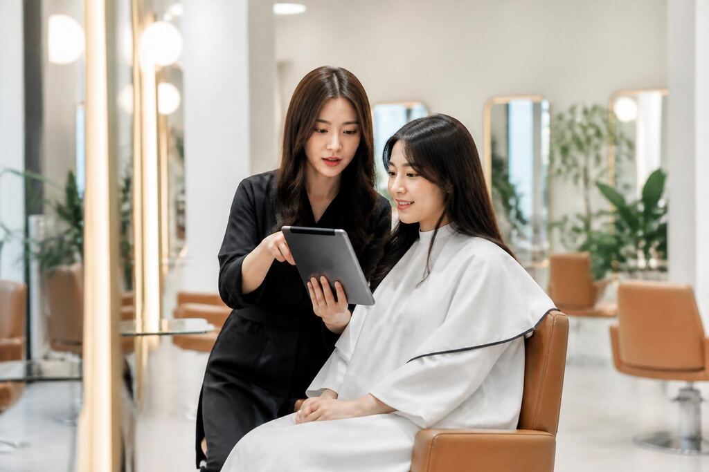 서울 영등포구 여성 헤어 이미지