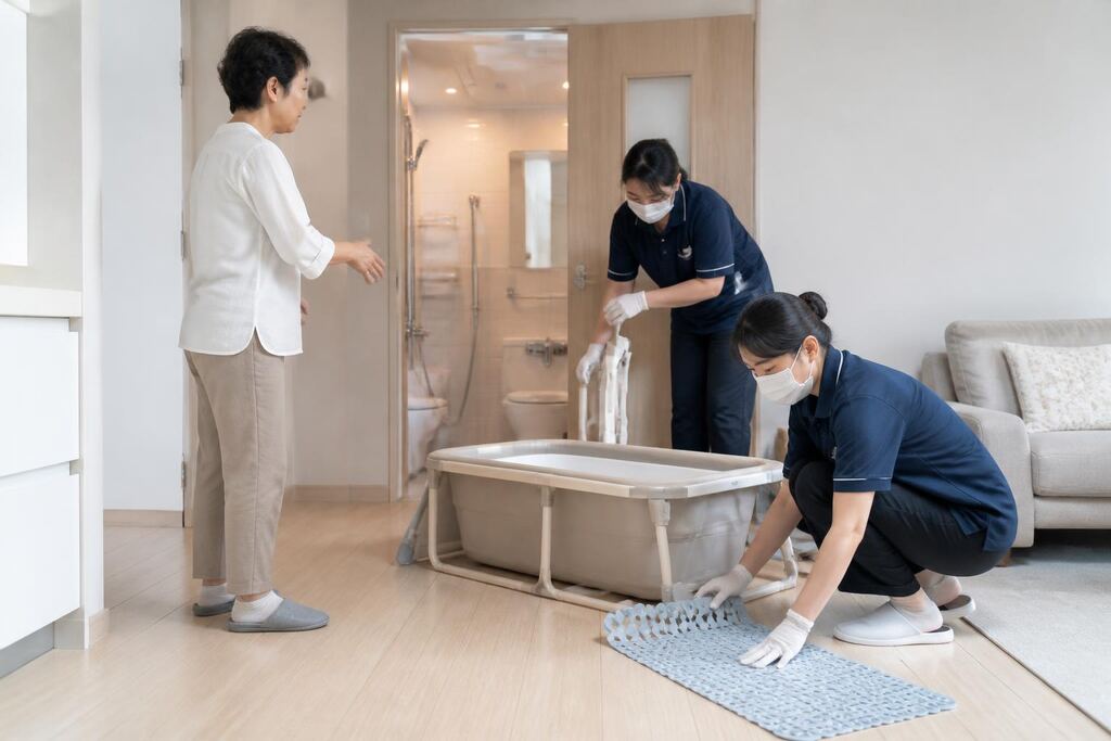 서울 강남구 방문요양·방문목욕 작업 범위와 현장 조건 이미지
