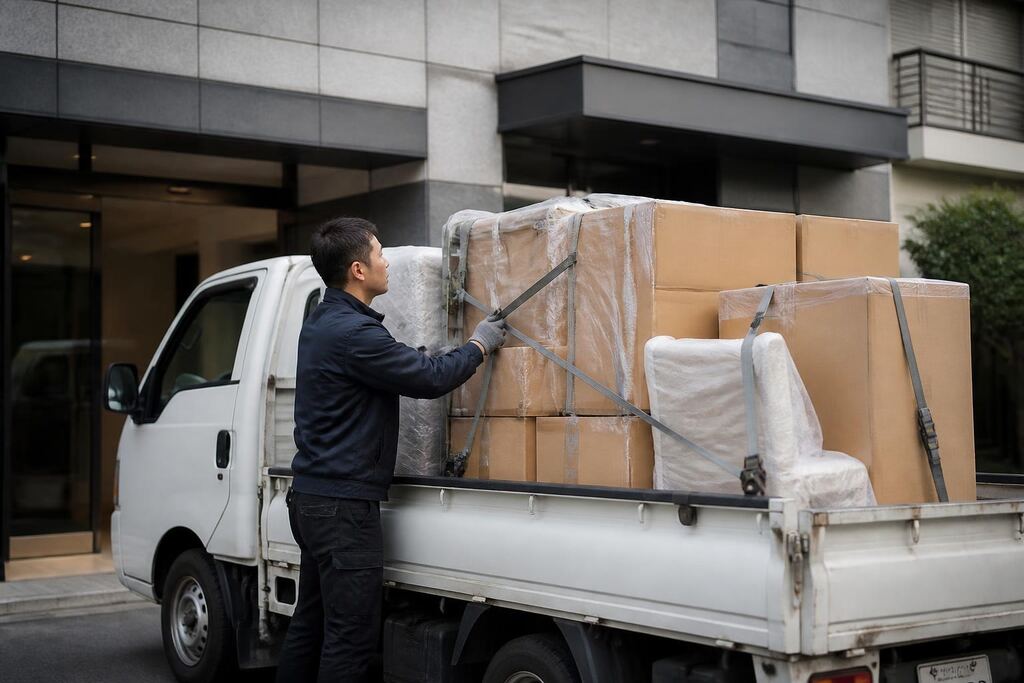 서울 광진구 1톤 화물 작업 범위와 현장 조건 이미지
