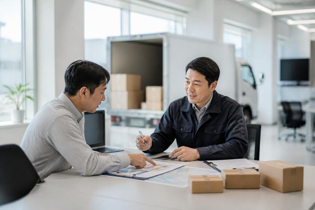 서울 구로구 기업·정기운송 이미지