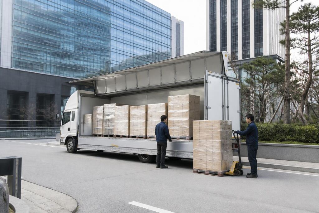 서울 강남구 윙바디·탑차 운송 이미지