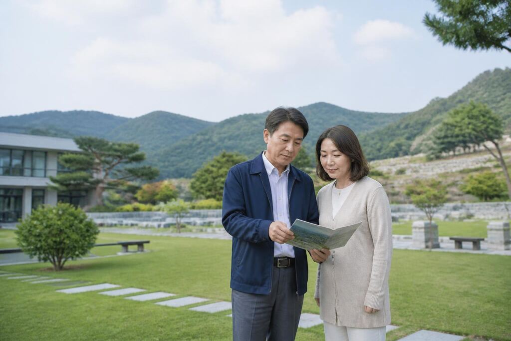 서울 중랑구 공원묘지 이미지
