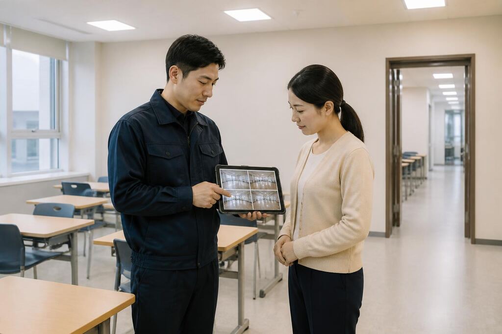 서울 강북구 학원청소 이미지