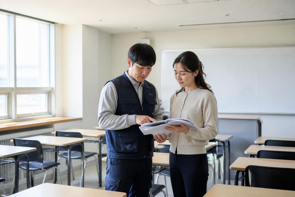 서울 도봉구 학원청소 이미지
