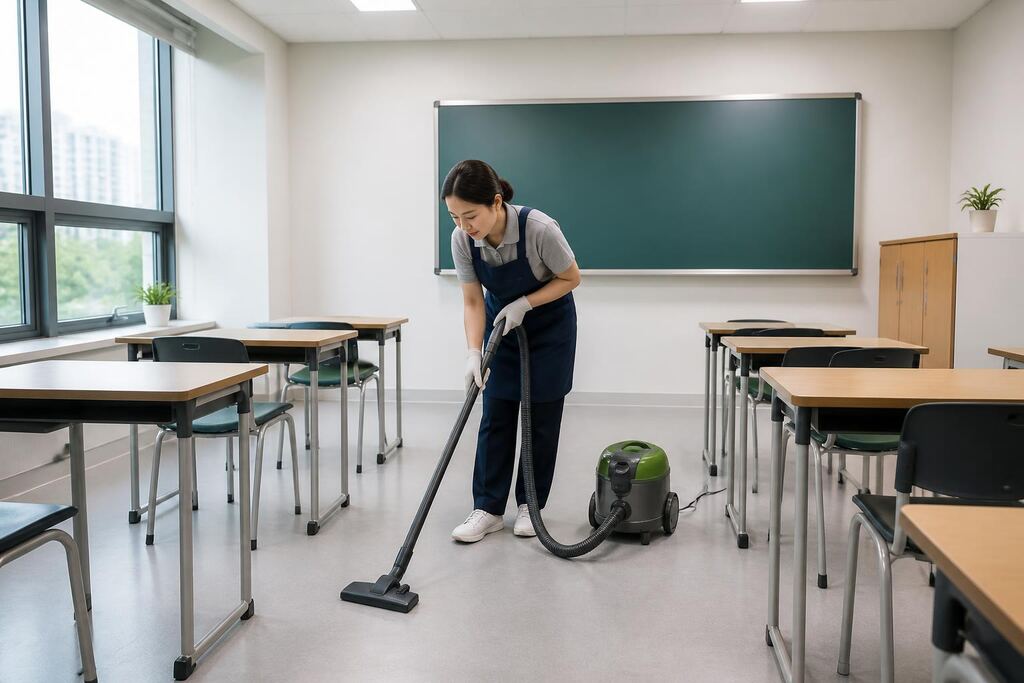 서울 노원구 학원청소 이미지