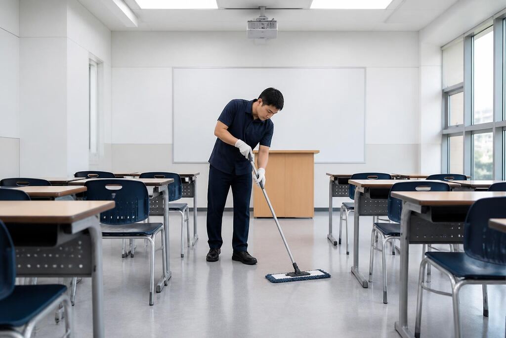 서울 은평구 학원청소 이미지