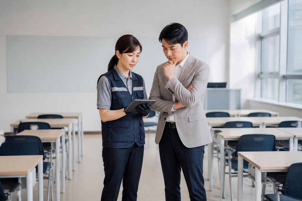 서울 마포구 학원청소 이미지