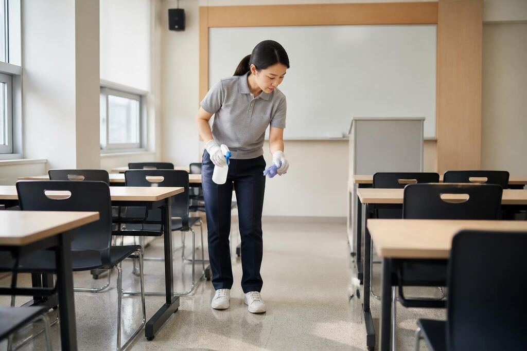 서울 서초구 학원청소 이미지