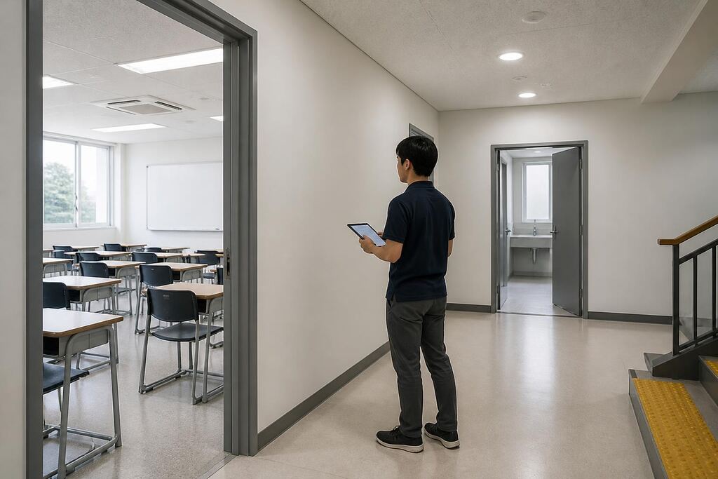 서울 서초구 학원청소 작업 범위와 현장 조건 이미지