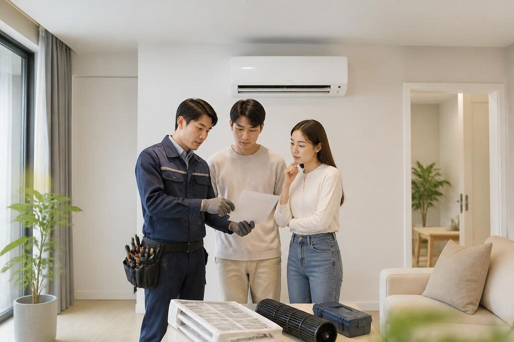 서울 서대문구 에어컨청소 이미지