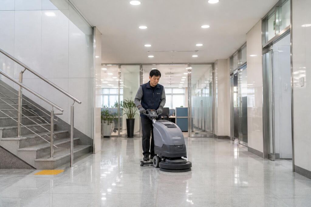 서울 양천구 건물청소 작업 범위와 현장 조건 이미지