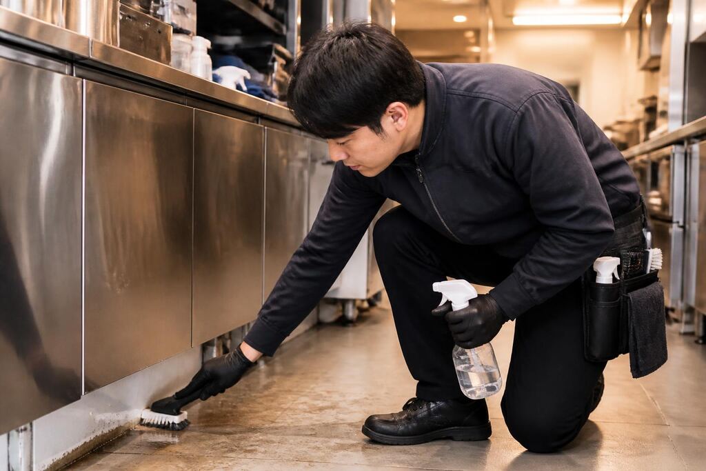 서울 강남구 카페청소 작업 범위와 현장 조건 이미지