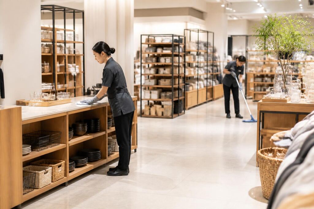 서울 도봉구 상가·매장청소 작업 범위와 현장 조건 이미지