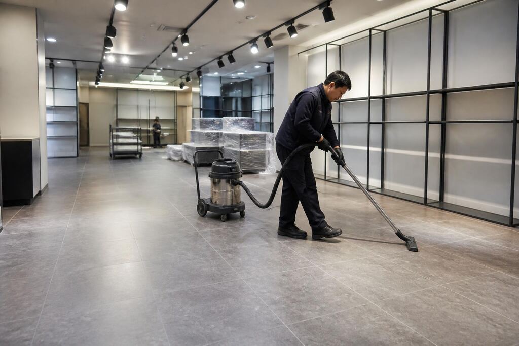 서울 마포구 상가·매장청소 작업 범위와 현장 조건 이미지