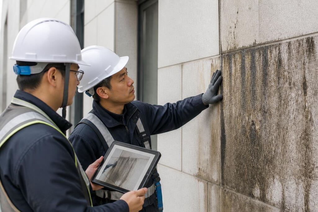 서울 용산구 외벽청소 작업 범위와 현장 조건 이미지