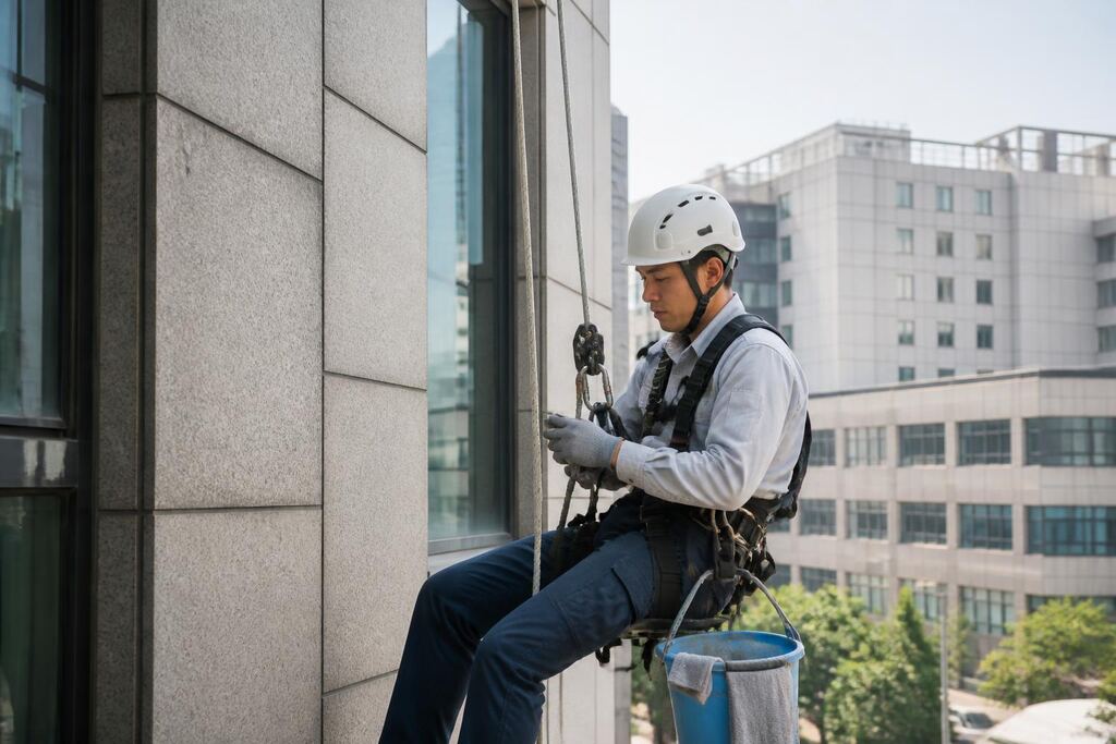서울 성북구 외벽청소 이미지