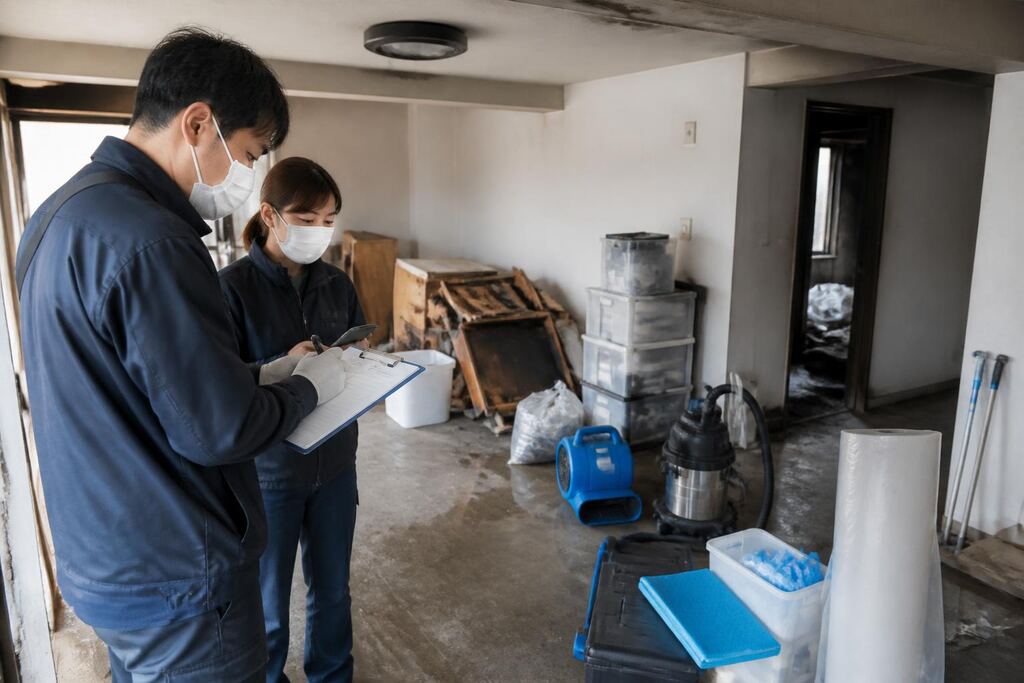 서울 용산구 화재청소 비용과 업체 비교 정보 이미지