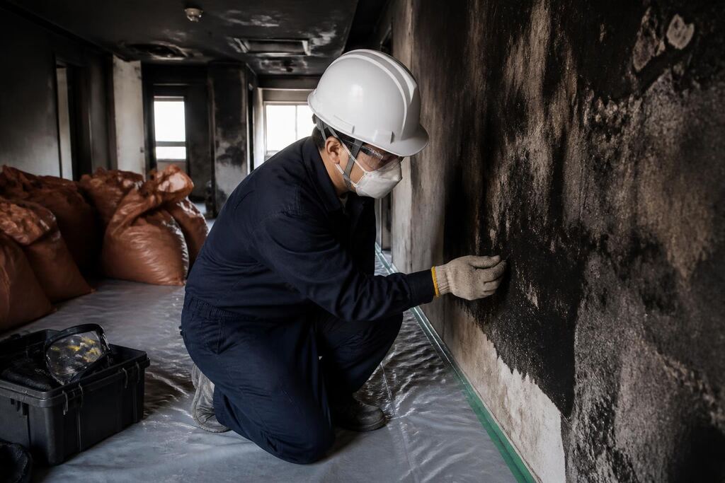 서울 구로구 화재청소 작업 범위와 현장 조건 이미지