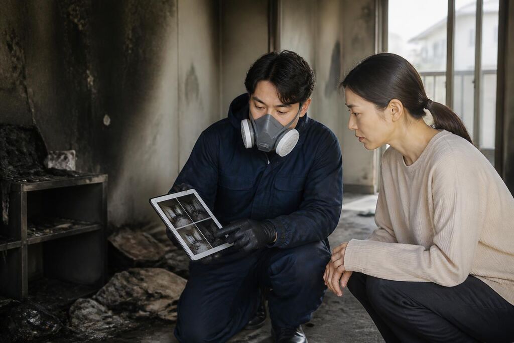 서울 동작구 화재청소 이미지