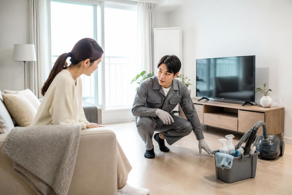 서울 관악구 가정집 정기청소 이미지