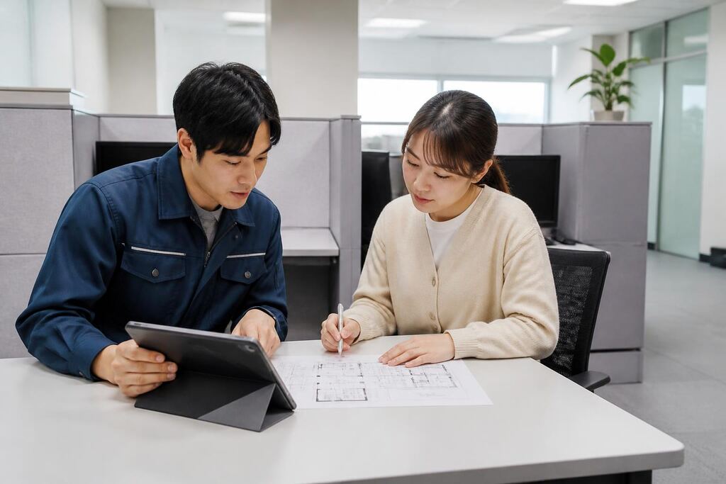 서울 금천구 지식산업센터청소 작업 범위와 현장 조건 이미지