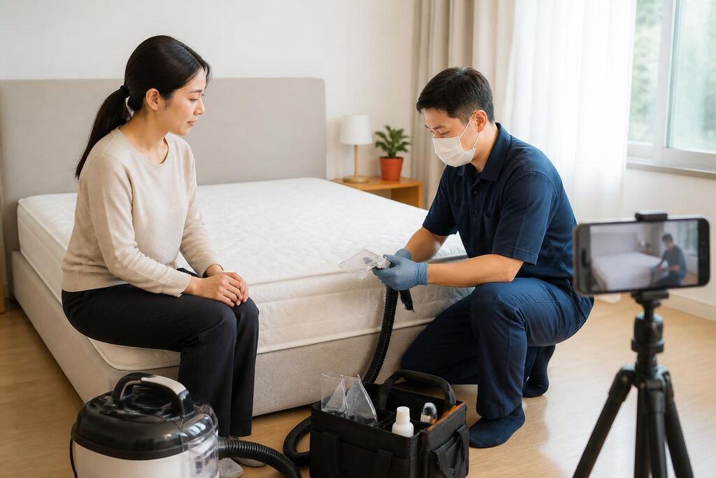 서울 마포구 매트리스청소 이미지