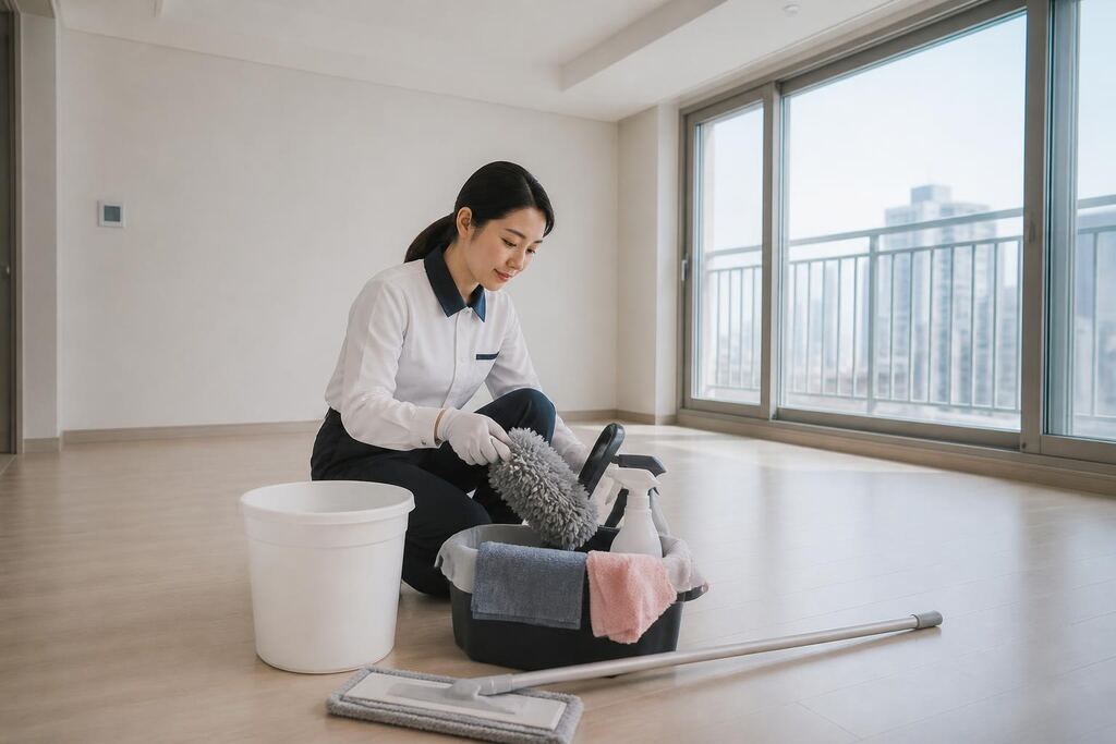 서울 성동구 입주청소 이미지