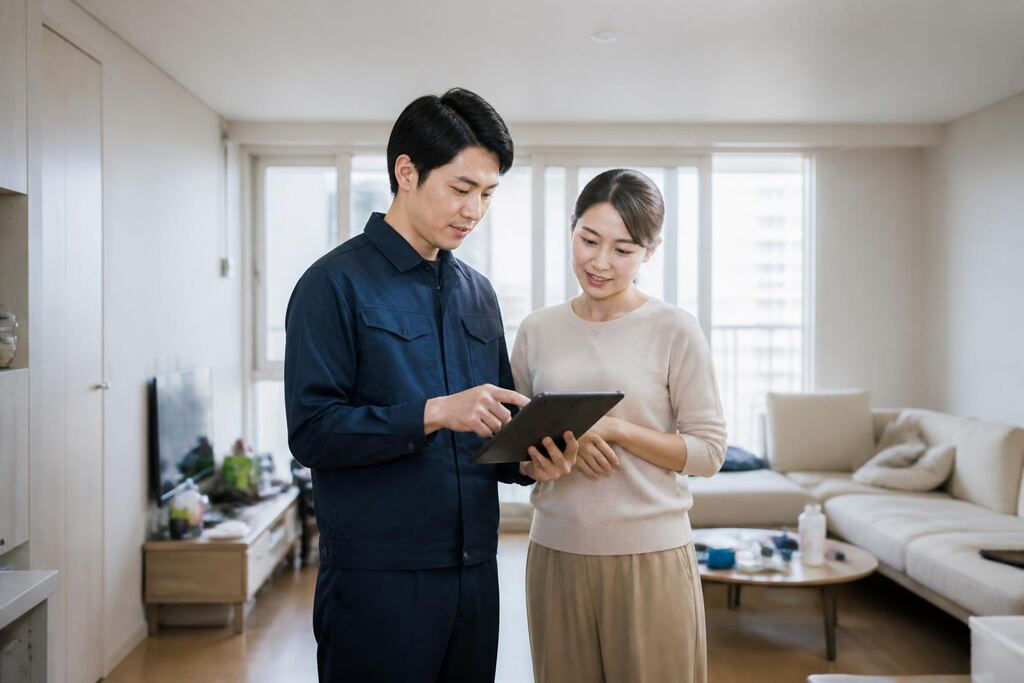 서울 중랑구 거주청소 이미지
