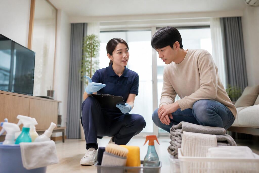 서울 도봉구 거주청소 이미지