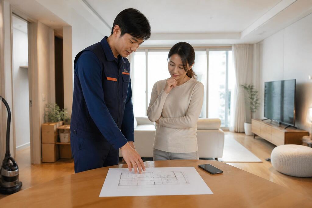 서울 서대문구 거주청소 이미지