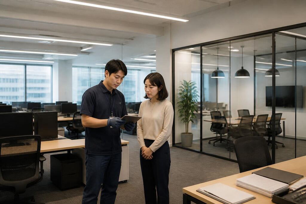 서울 성동구 사무실청소 이미지