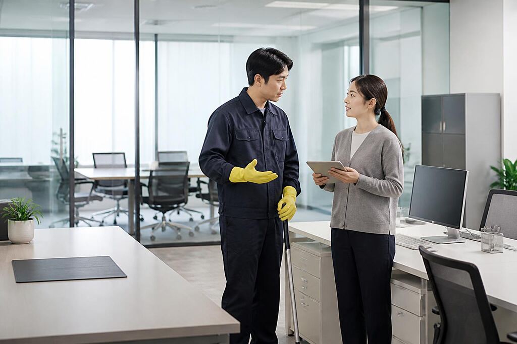 서울 서초구 사무실청소 이미지