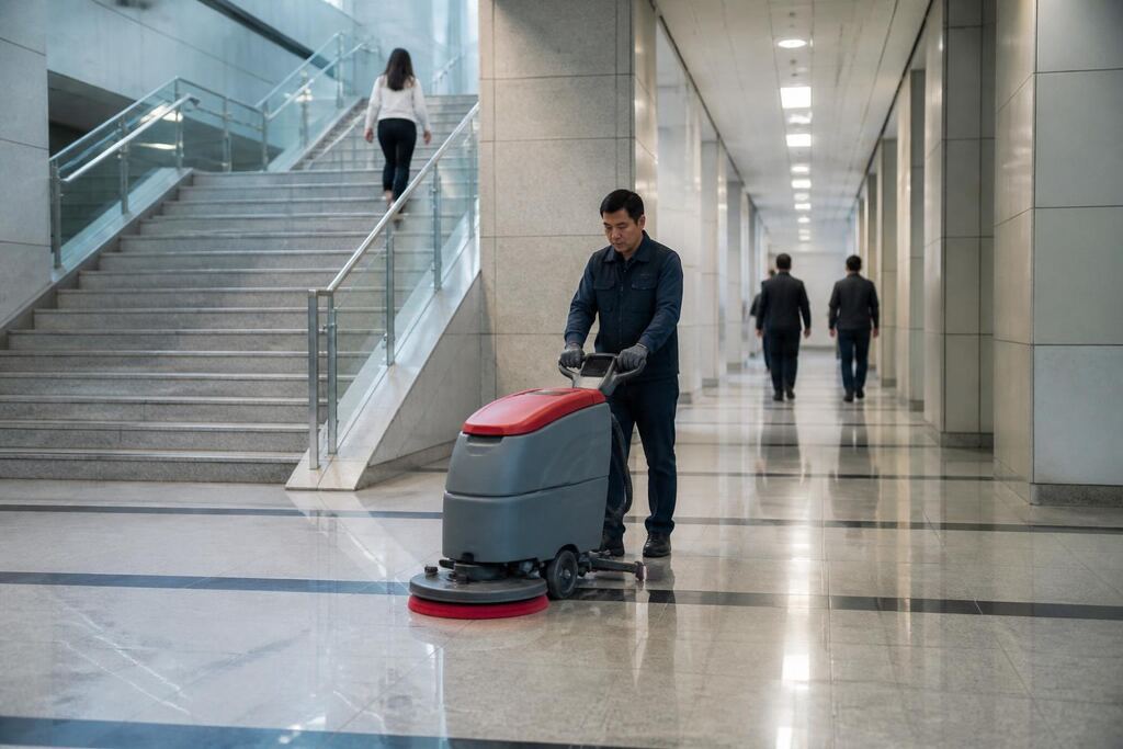 서울 성북구 관공서청소 작업 범위와 현장 조건 이미지