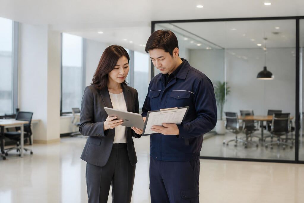 서울 광진구 사업장 정기청소 이미지