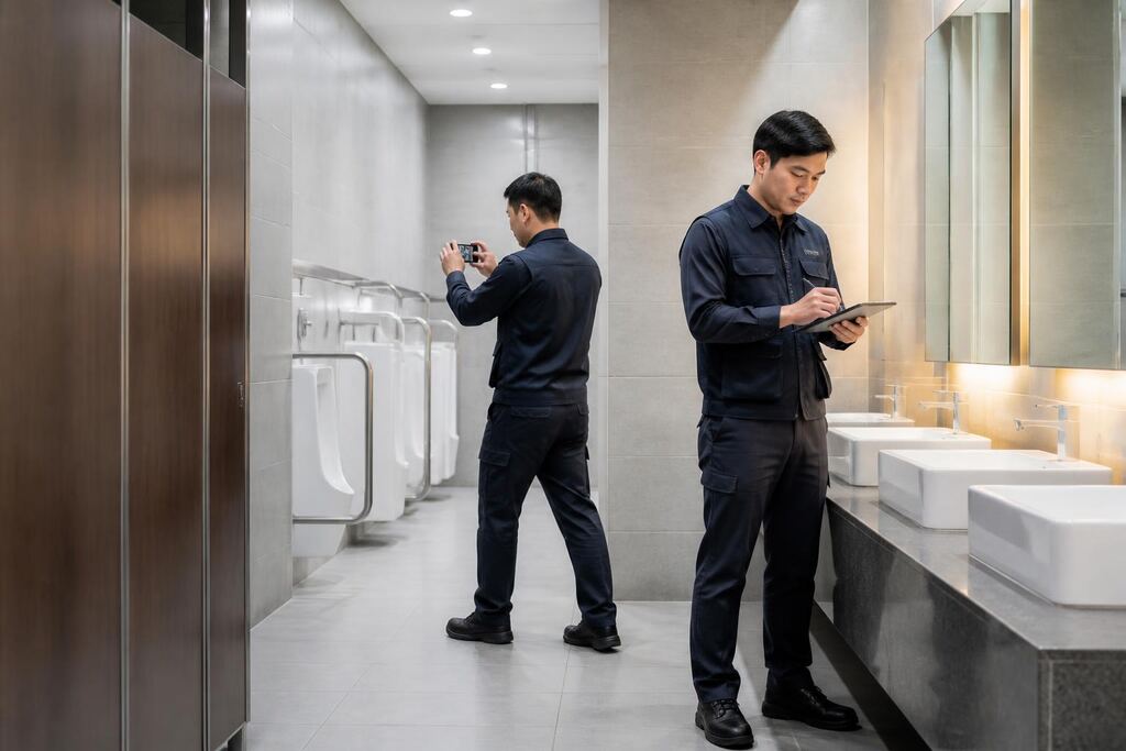 서울 성북구 화장실청소 작업 범위와 현장 조건 이미지